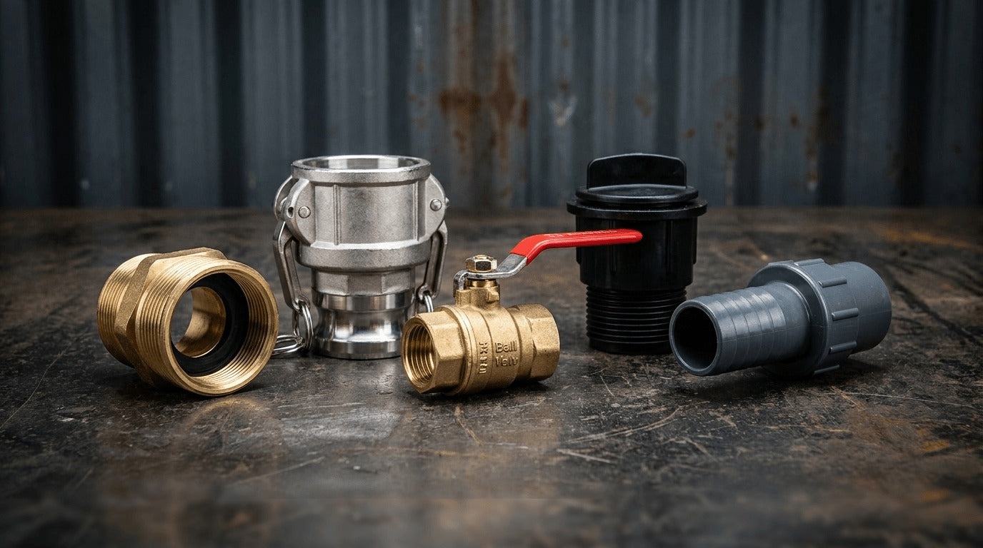 Flexible Water Tank Fittings: Inlet, Outlet, Drain and Valve Options Explained
