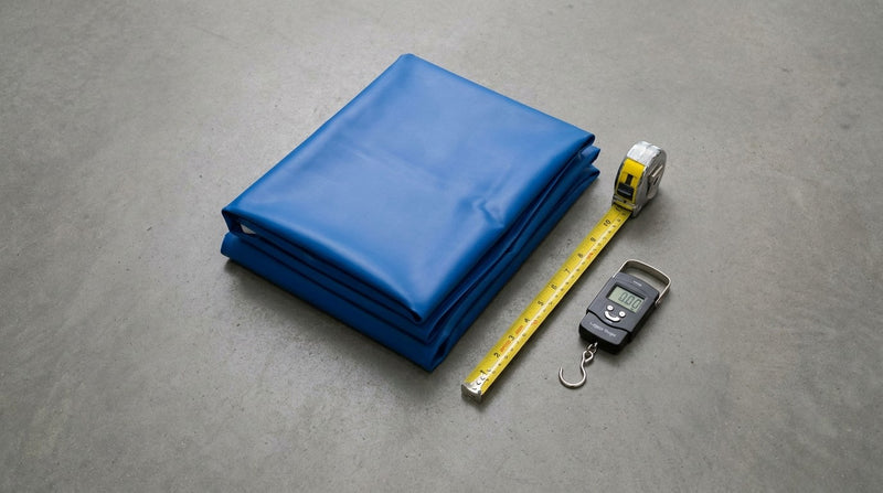 PVC Water Bag Empty Weight Calculator