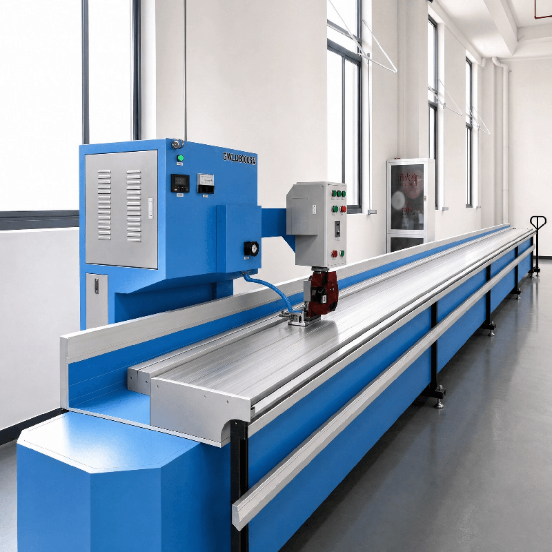 Blue patented HF-welding machine