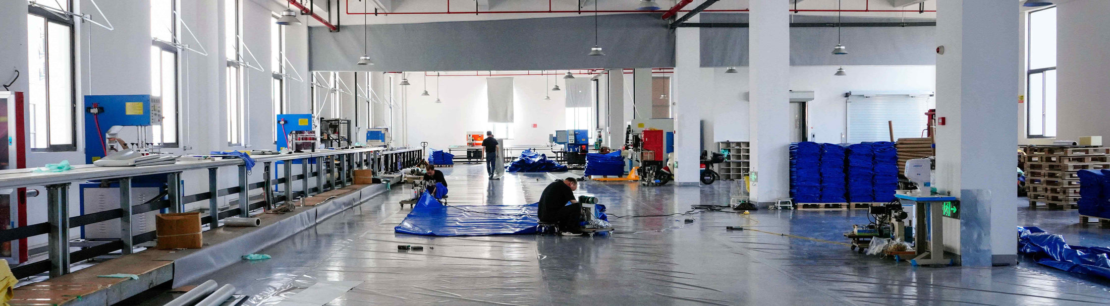 ZolinWorks HF-welding production floor