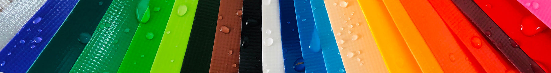 Available coated fabric colours