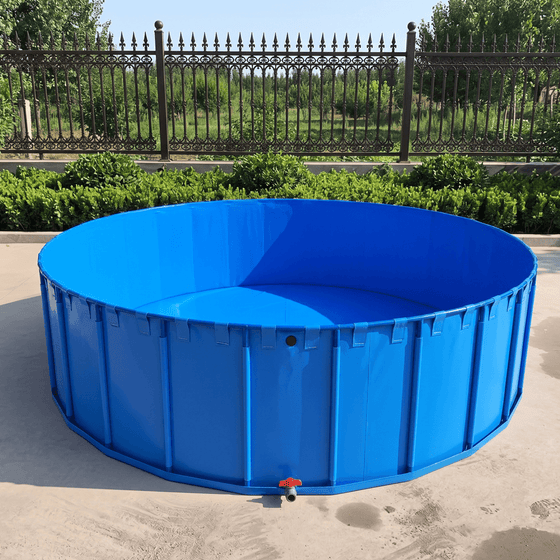 ZolinAg Round Open-Top Fish Tank