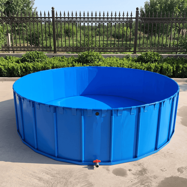 ZolinAg Round Open-Top Fish Tank