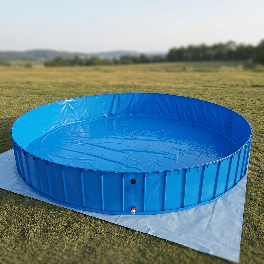ZolinAg Round Open-Top Fish Tank
